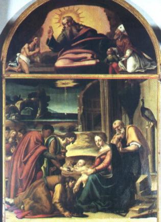 Tavola Epifania, 1523 - di Bartolomeo Guelfo da Pistoia
