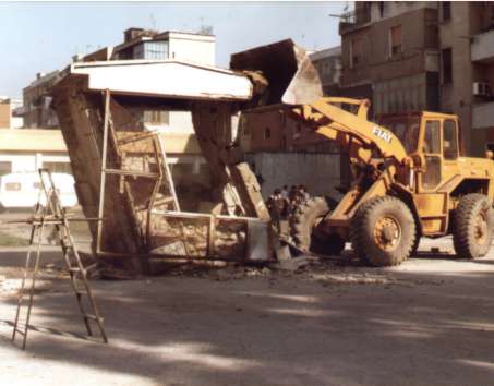 Demolizione cappella - 24 Febbraio 1981