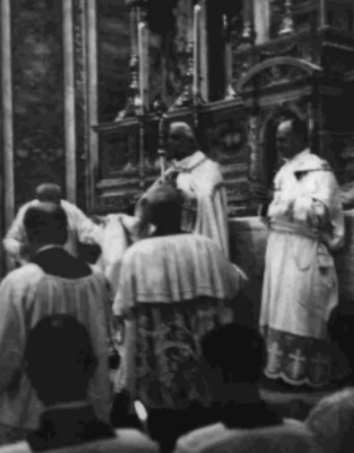 La Consacrazione della Chiesa della parrocchia Sacra Famiglia al Luzzatti - 27 ottobre 1937 